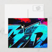 Graffiti 14 pccnm postkarte (Vorne/Hinten)