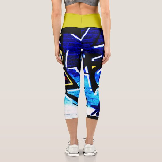 Graffiti 15 lecapcnm capri leggings (Rückseite)