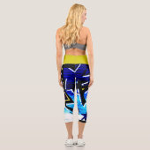 Graffiti 15 lecapcnm capri leggings (Rückseite)