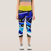 Graffiti 15 lecapcnm capri leggings (Vorderseite)