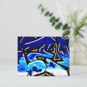 Graffiti 15 pccnm postkarte (Stehend Vorderseite)