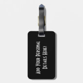 Graffiti 17 cd lt arc2 gepäckanhänger (Rückseite vertikal)