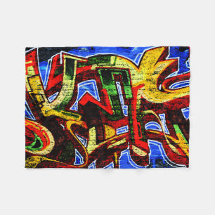 Graffiti 17 fbcnm fleecedecke