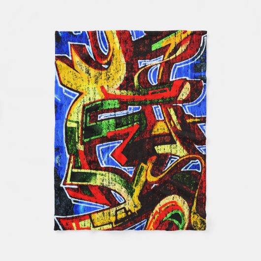 Graffiti 17 fbcnm fleecedecke (Vorderseite)