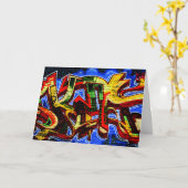 Graffiti 17 Gccnm Karte (Gelbe Blume)