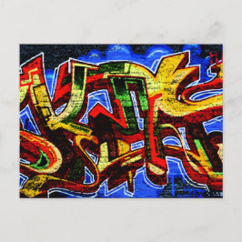 Graffiti 17 pccn postkarte