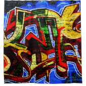 Graffiti 17 sccna duschvorhang (Vorderseite)