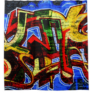 Graffiti 17 sccna duschvorhang