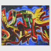 Graffiti 17 wp arc3 geschenkpapier (Flach)