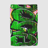 Graffiti 18 gtcna golfhandtuch (Vorderseite)