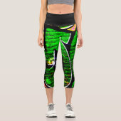 Graffiti 18 lecapcnm capri leggings (Vorderseite)