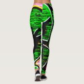 Graffiti 18 lecna leggings (Rückseite)