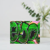 Graffiti 18 pc arc4 postkarte (Stehend Vorderseite)