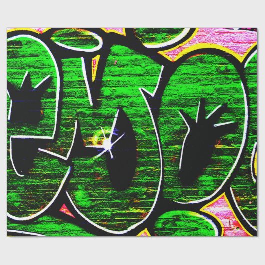 Graffiti 18 wpcna geschenkpapier (Flach)