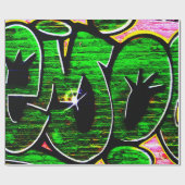 Graffiti 18 wpcnm geschenkpapier (Flach)