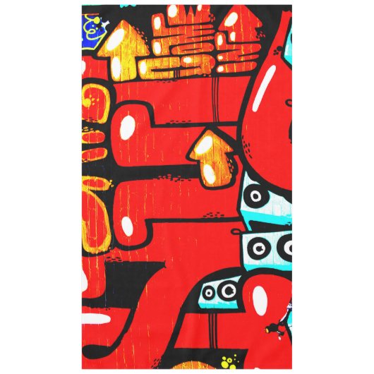 Graffiti 19 60x104 tca tischdecke (Vorderseite)