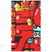 Graffiti 19 60x104 tccnm tischdecke (Vorderseite)