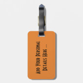 Graffiti 19 cd ltcnm gepäckanhänger (Rückseite vertikal)