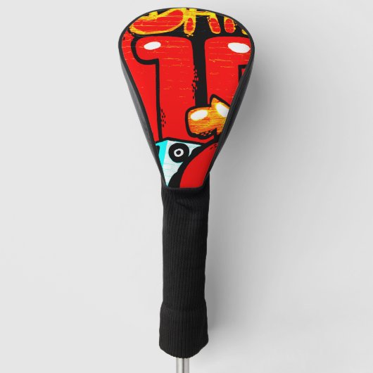 Graffiti 19 dccnm golf headcover (Vorderseite)