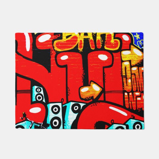 Graffiti 19 dmcnm fußmatte (Vorderseite)