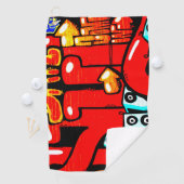 Graffiti 19 Gtcnm Golfhandtuch (Insitu)