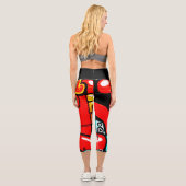Graffiti 19 lecapcna capri leggings (Rückseite)