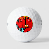 Graffiti 19 ssf gbcna golfball (Vorderseite)