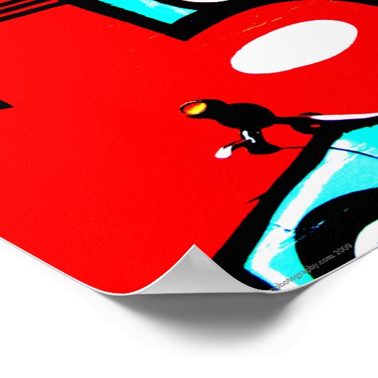 Graffiti 19 wapcna poster (Ecke)