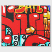 Graffiti 19 wpcna geschenkpapier (Flach)