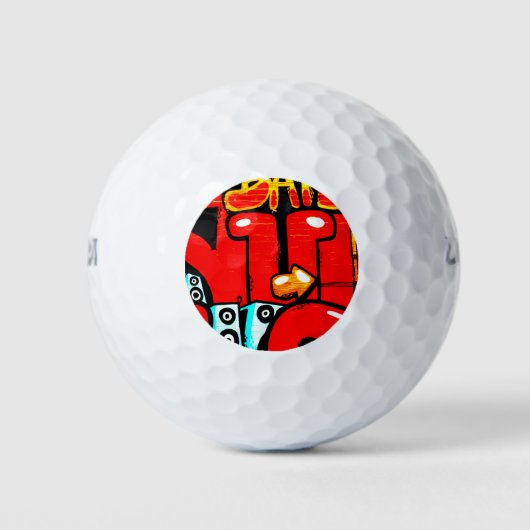 Graffiti 19 wu gbcnm golfball (Vorderseite)