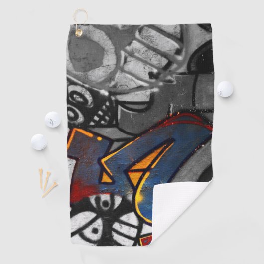 Graffiti 1 gta golfhandtuch (Insitu)
