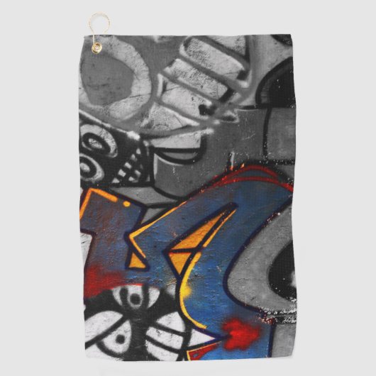 Graffiti 1 gta golfhandtuch (Vorderseite)