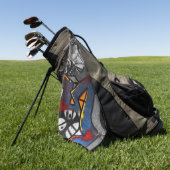 Graffiti 1 gta golfhandtuch (Gras)