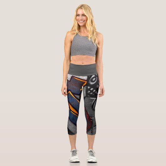 Graffiti 1 lecapcnm capri leggings (Vorderseite)