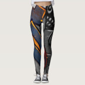 Graffiti 1 lecna leggings (Vorderseite)