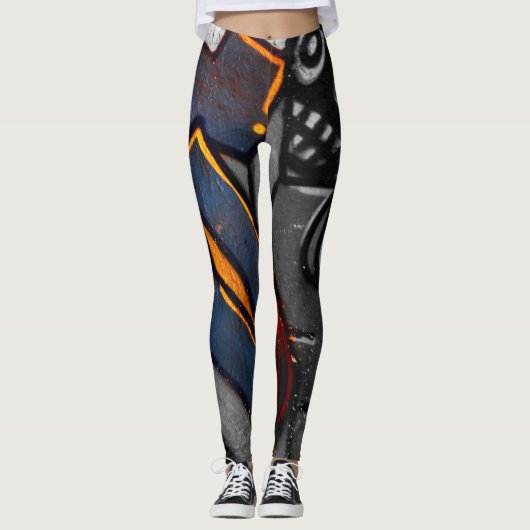 Graffiti 1 lecna leggings (Vorderseite)