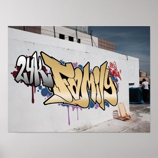 Graffiti 24K Family Poster (Vorne)