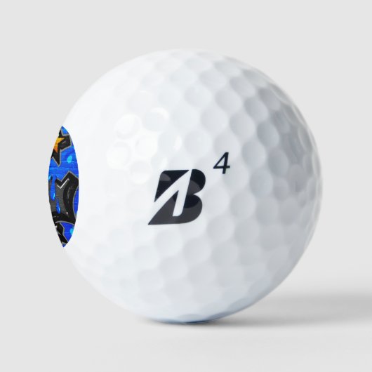 Graffiti 3 be6 gbcna golfball (Logo)