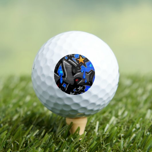 Graffiti 3 be6 gbcna golfball (Insitu T-Shirt)