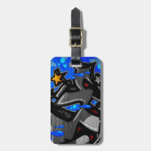 Graffiti 3 cd ltcna gepäckanhänger (Vorderseite vertikal)