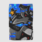 Graffiti 3 gtcna golfhandtuch (Vorderseite)