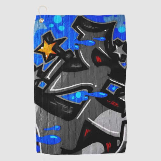 Graffiti 3 gtcna golfhandtuch (Vorderseite)