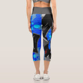 Graffiti 3 lecapcna capri leggings (Rückseite)