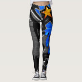 Graffiti 3 lecna leggings (Vorderseite)