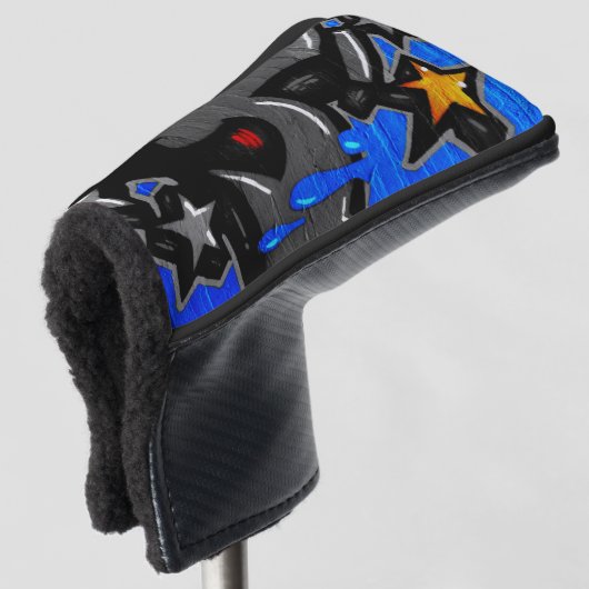 Graffiti 3 pccna golf headcover (3/4 Vorderseite)