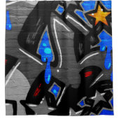 Graffiti 3 sccna duschvorhang (Vorderseite)