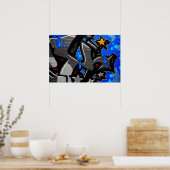 Graffiti 3 wapcn poster (Küche)
