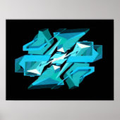 Graffiti 3D Poster (Vorne)