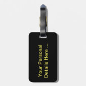 Graffiti 6 cd ltcna gepäckanhänger (Rückseite vertikal)