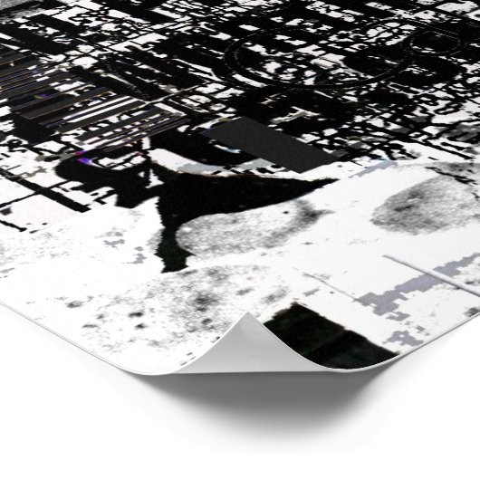 "Graffiti 6" drucken Poster (Ecke)